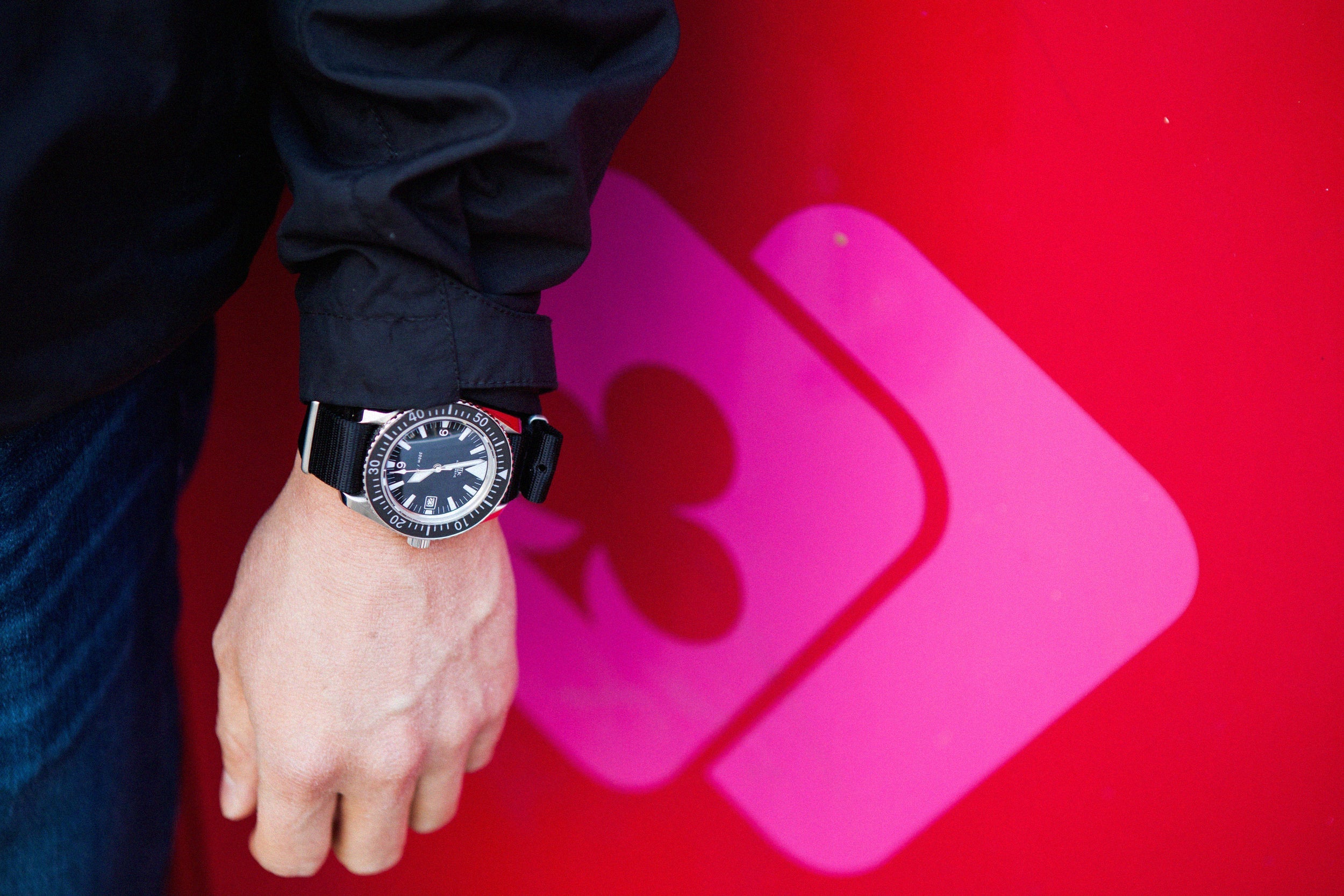 Meister Ambassador Plastic MK2 Watch (black / teal)