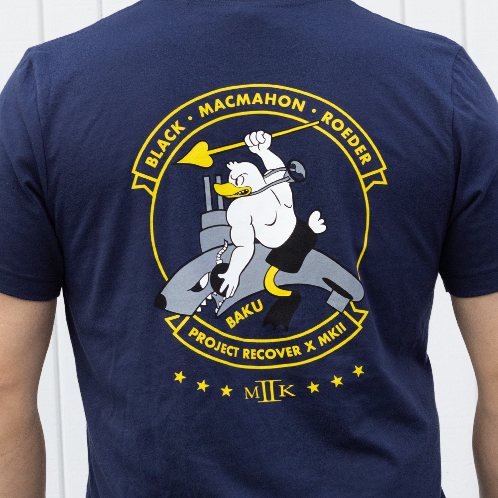 Project Recover BAKU T-Shirt, Navy