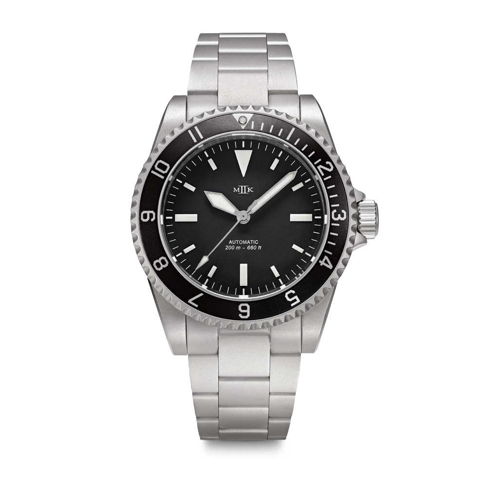 Fulcrum 39 non-date, 12-hr Bezel (Blk)