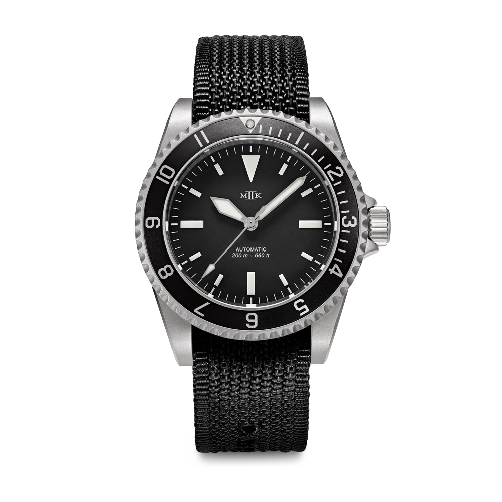 Fulcrum 39 non-date, 12-hr Bezel (Blk)