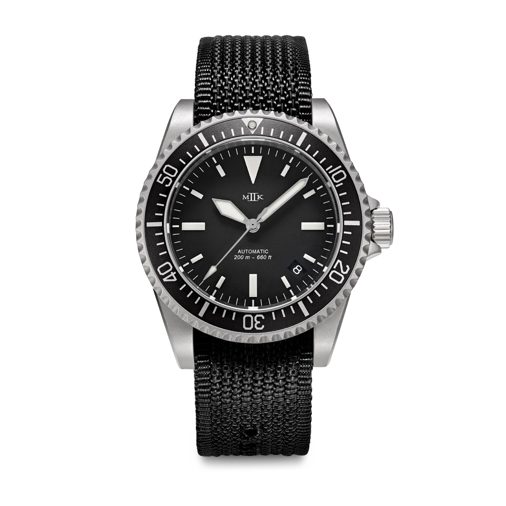 Fulcrum 39 Date, Dive Bezel (Blk)