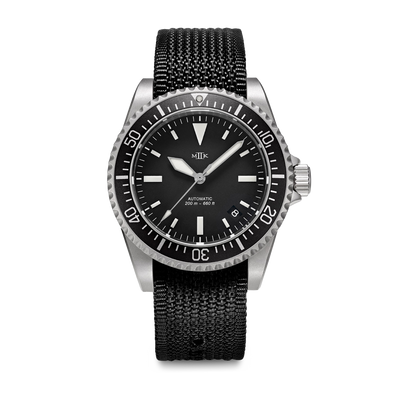 Fulcrum 39 Date, Dive Bezel (Blk)