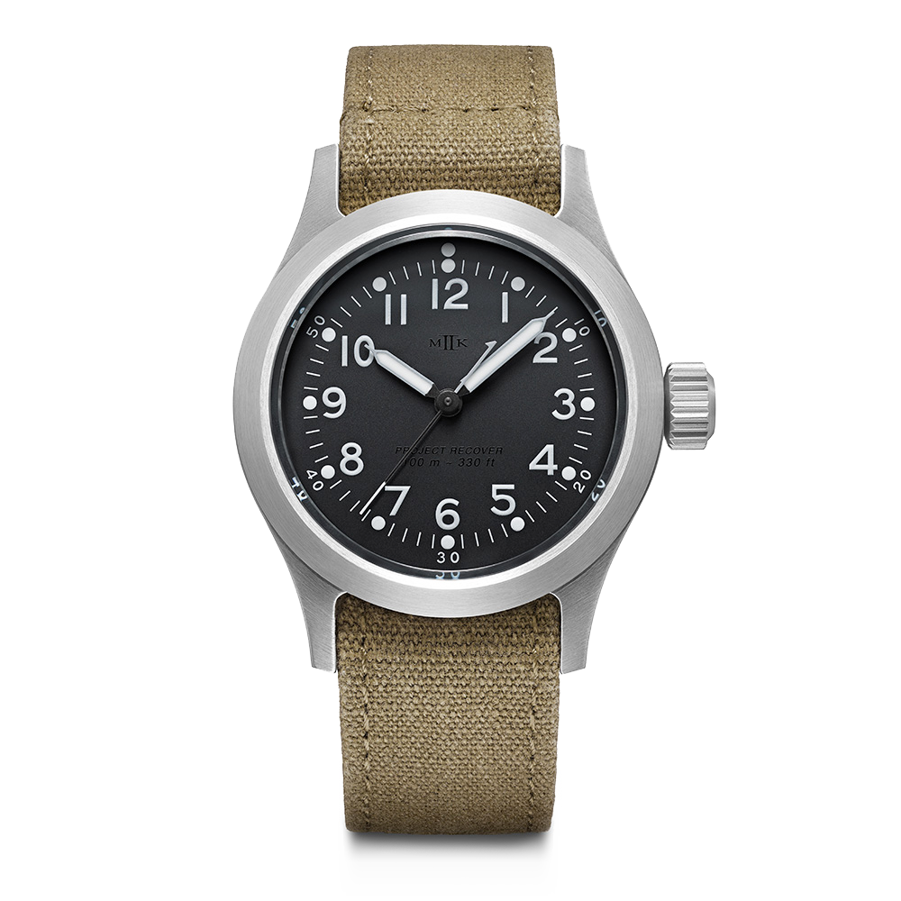 watch with canvas strap