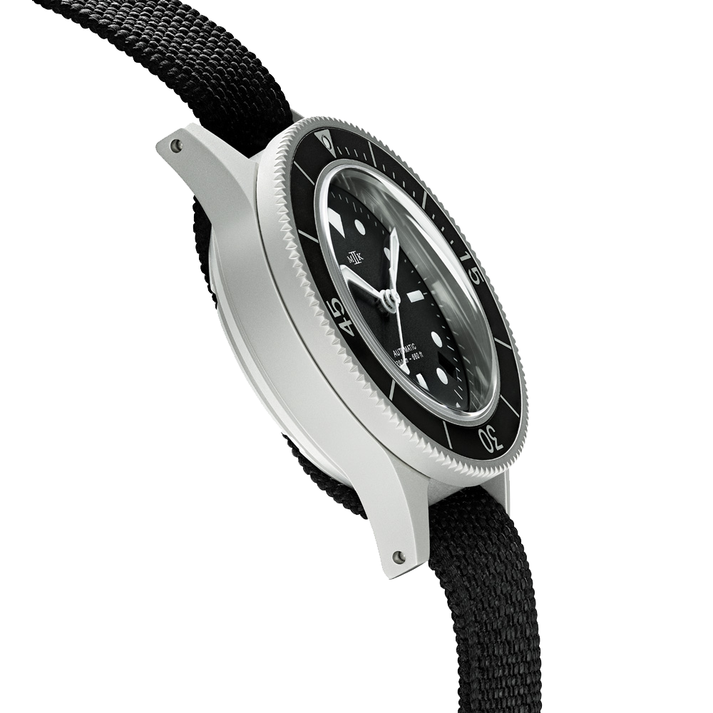 Mk II Stingray II, Keroman, Date, Dive Inlay-Aluminum – Mk II Watches